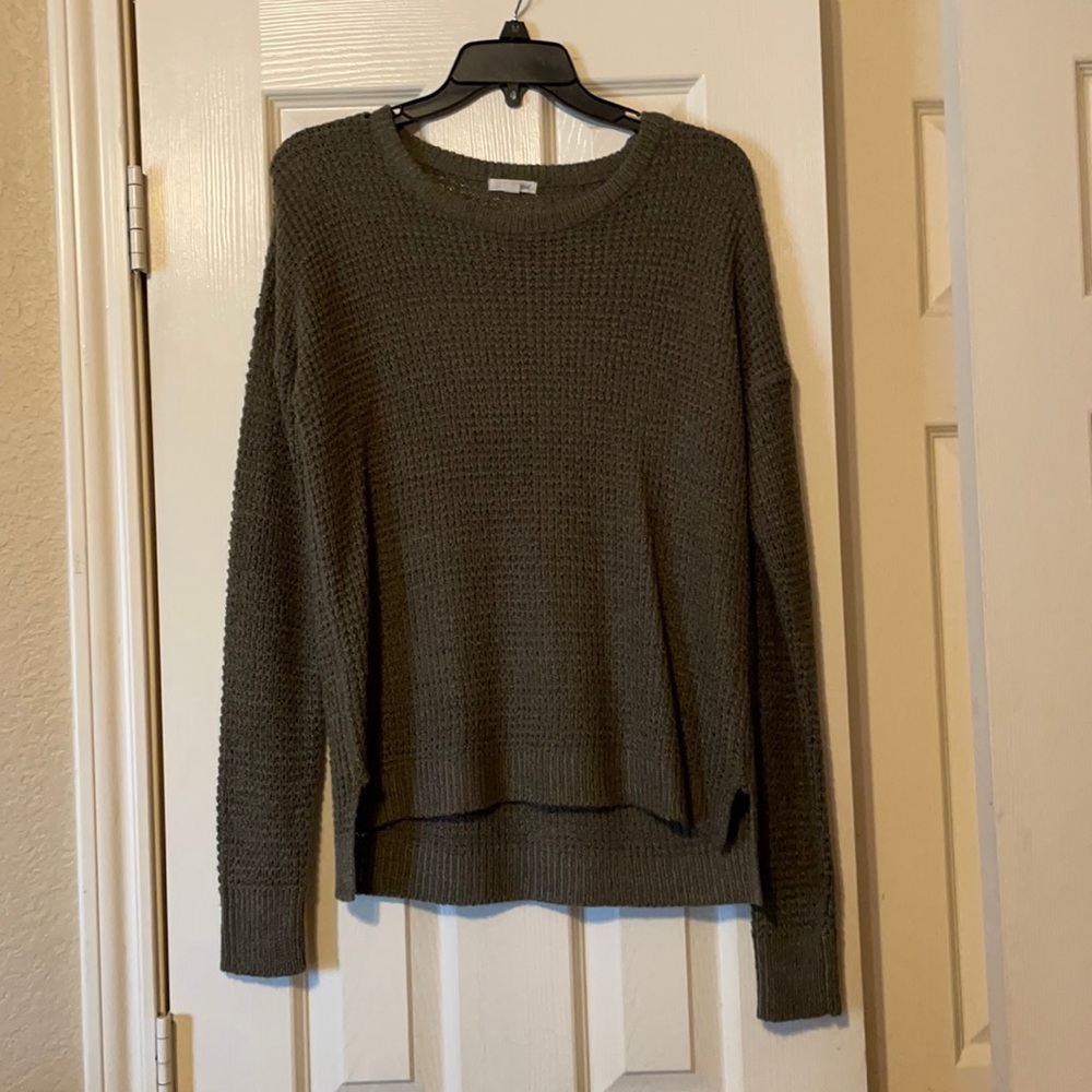 Wet Seal, Knit sweater, Army Green, Size M